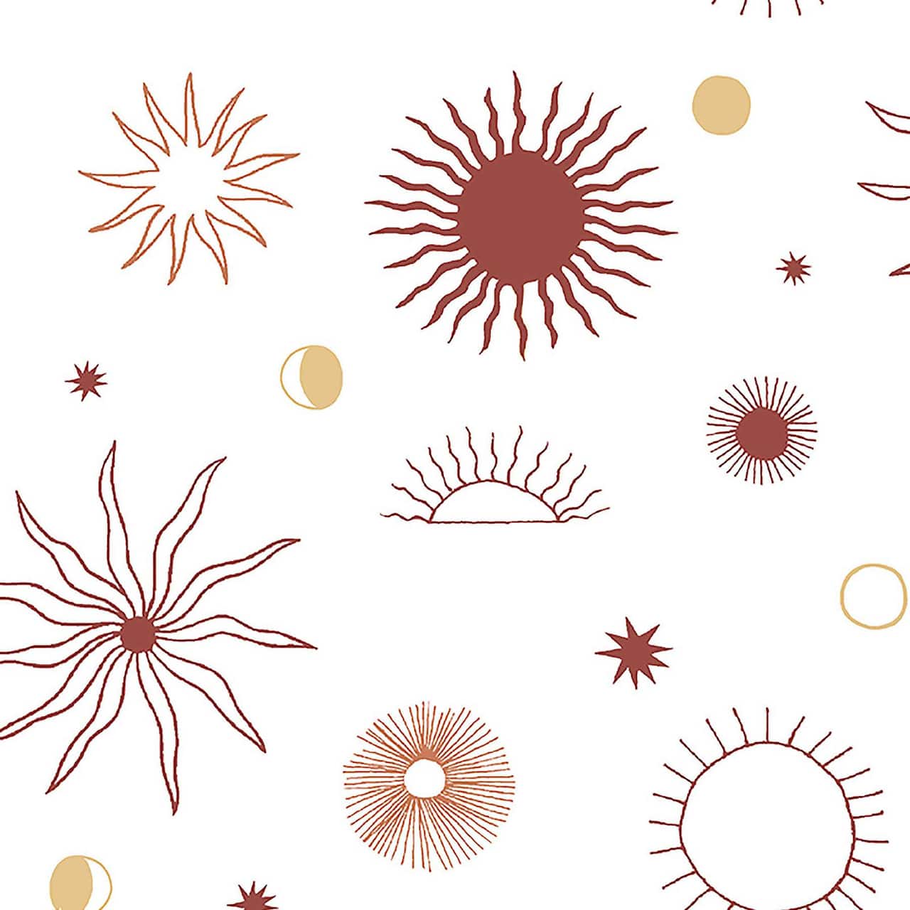 Elana Gabrielle Sun Phases Peel & Stick Wallpaper